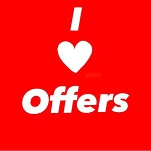 Accepting all reasonable offers.